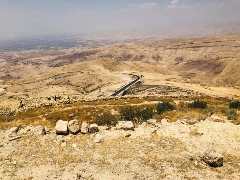 Views from Mount Nebo across the ancient land of Canaan.